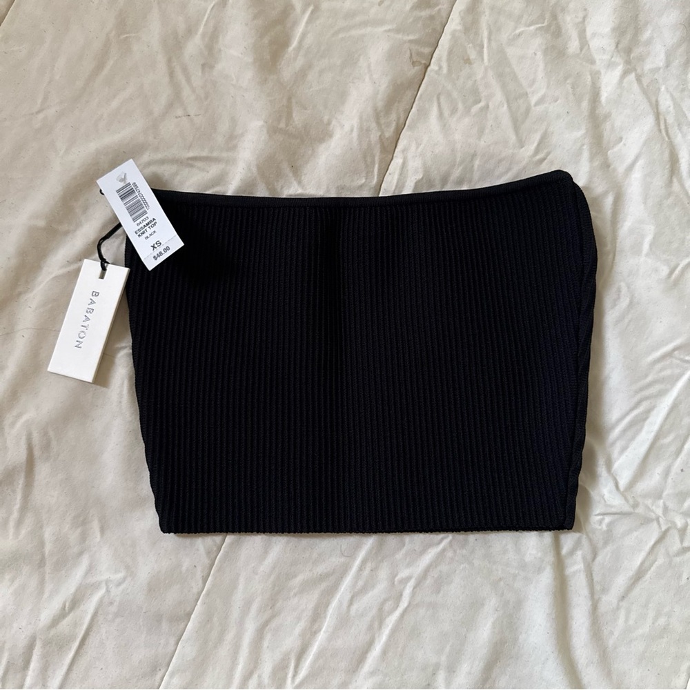 ARITZIA BABATON Essamba cropped tube top